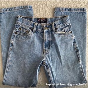 straight leg jeans